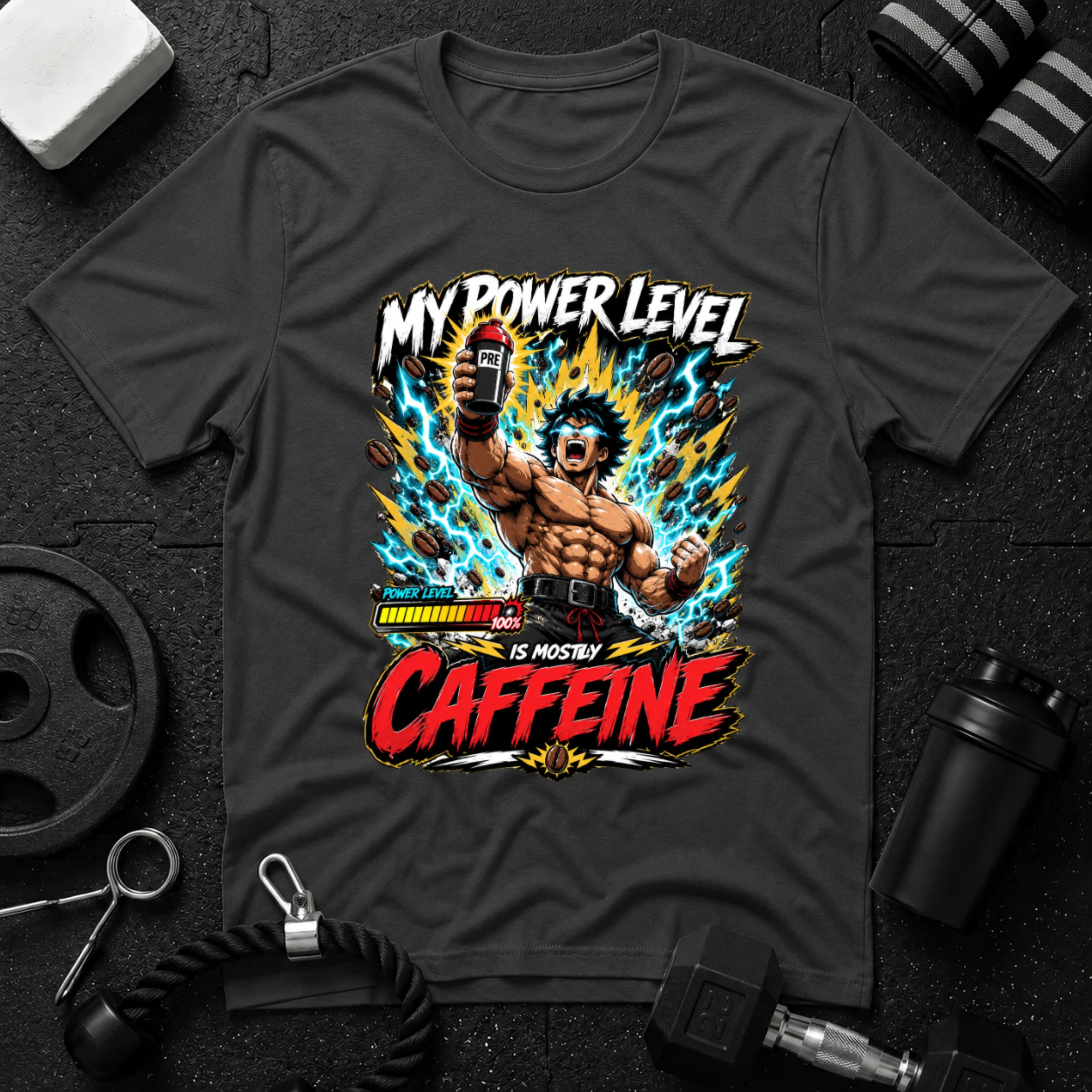 My Power Level Is 99% Caffeine