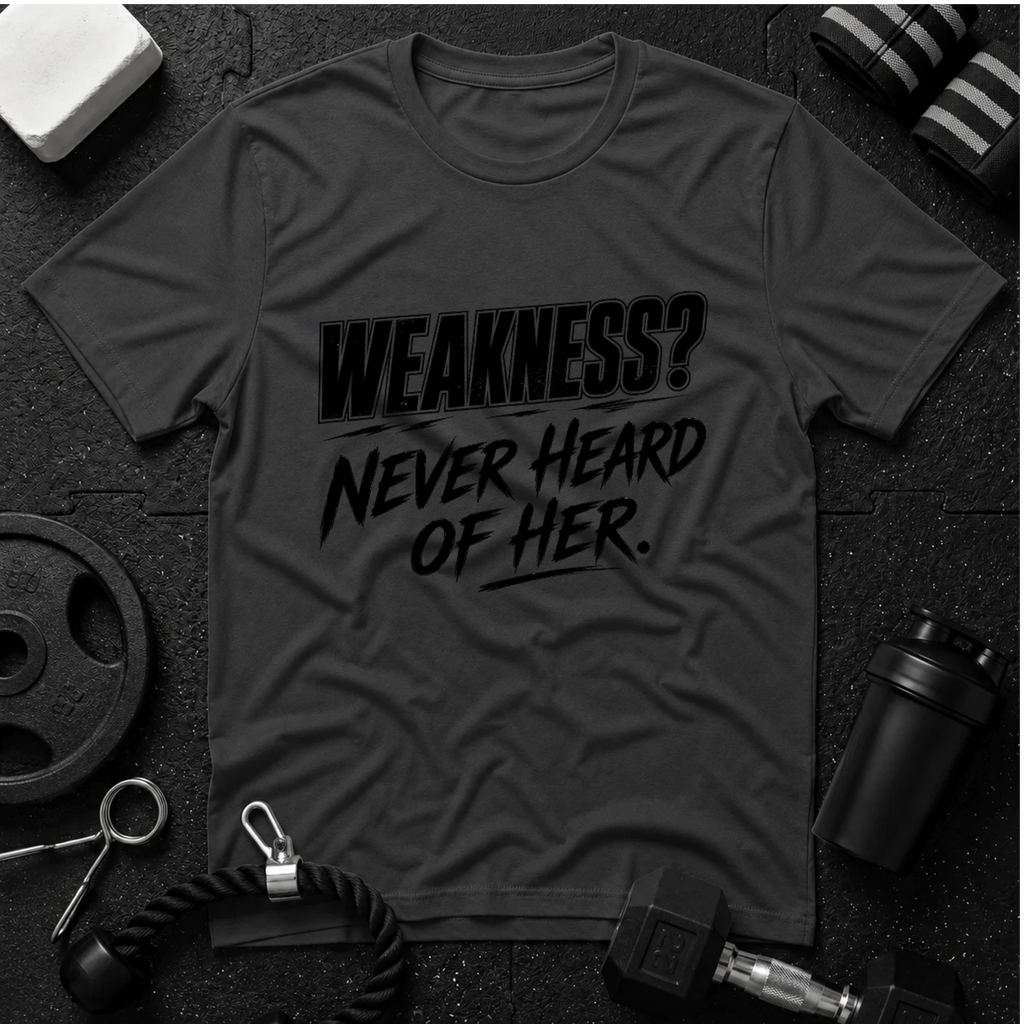 Weakness Never Heard of Her.
