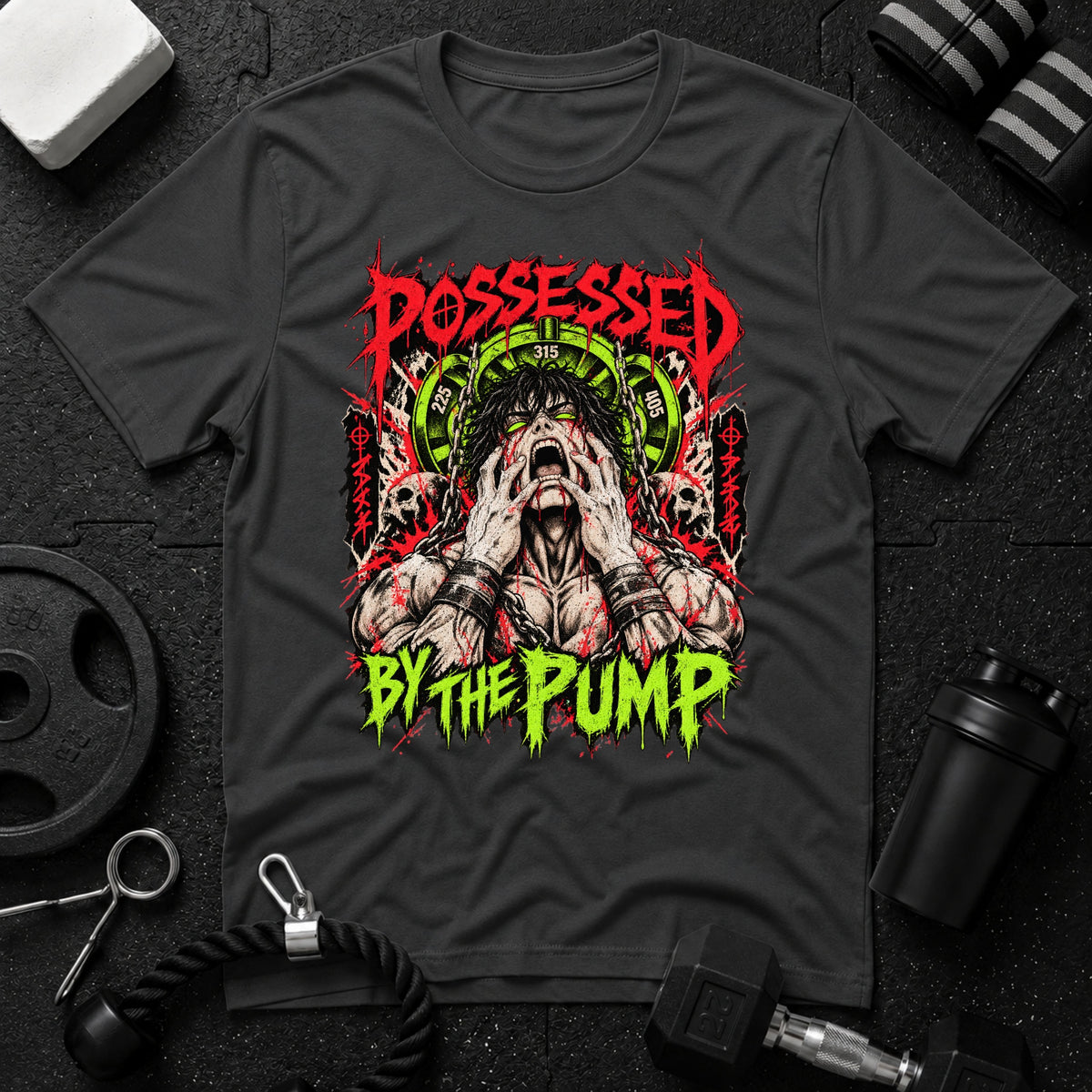Possessed by the Pump Graphic T-Shirt