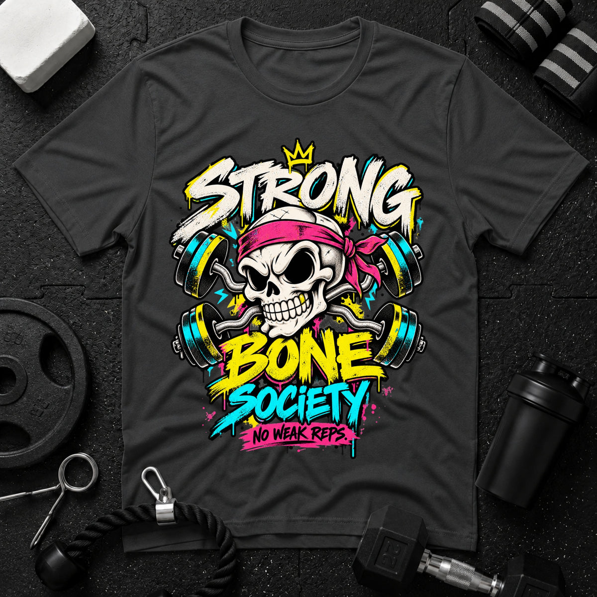 Strong Bone Society Skull T-Shirt