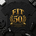 Fit at 50 T-Shirt - Black
