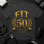 Fit at 50 T-Shirt - Dark Heather