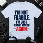 I'm Just Getting Started T-Shirt - Light Blue