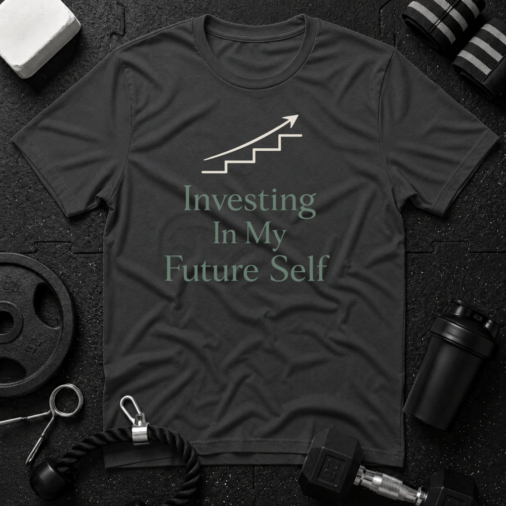 Investing In My Future Self T-Shirt - Dark Heather