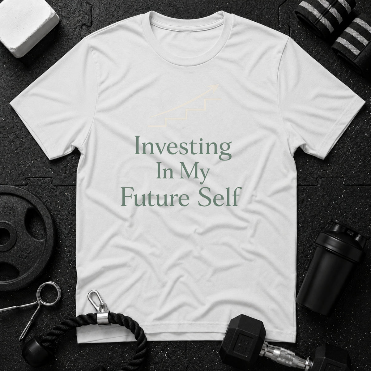 Investing In My Future Self T-Shirt - White