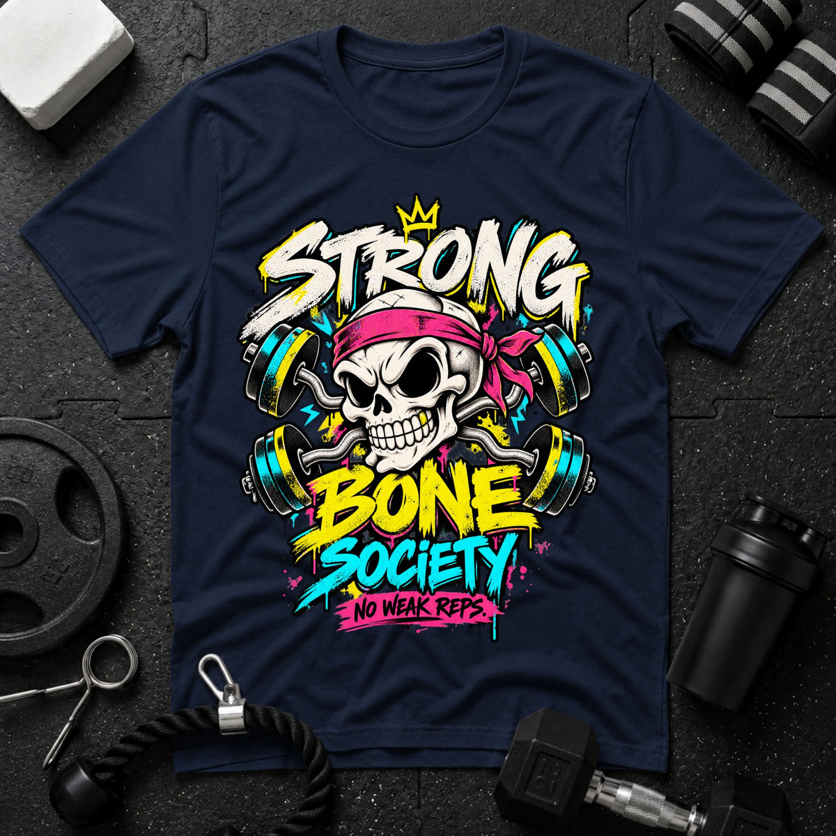 Strong Bone Society Skull T-Shirt