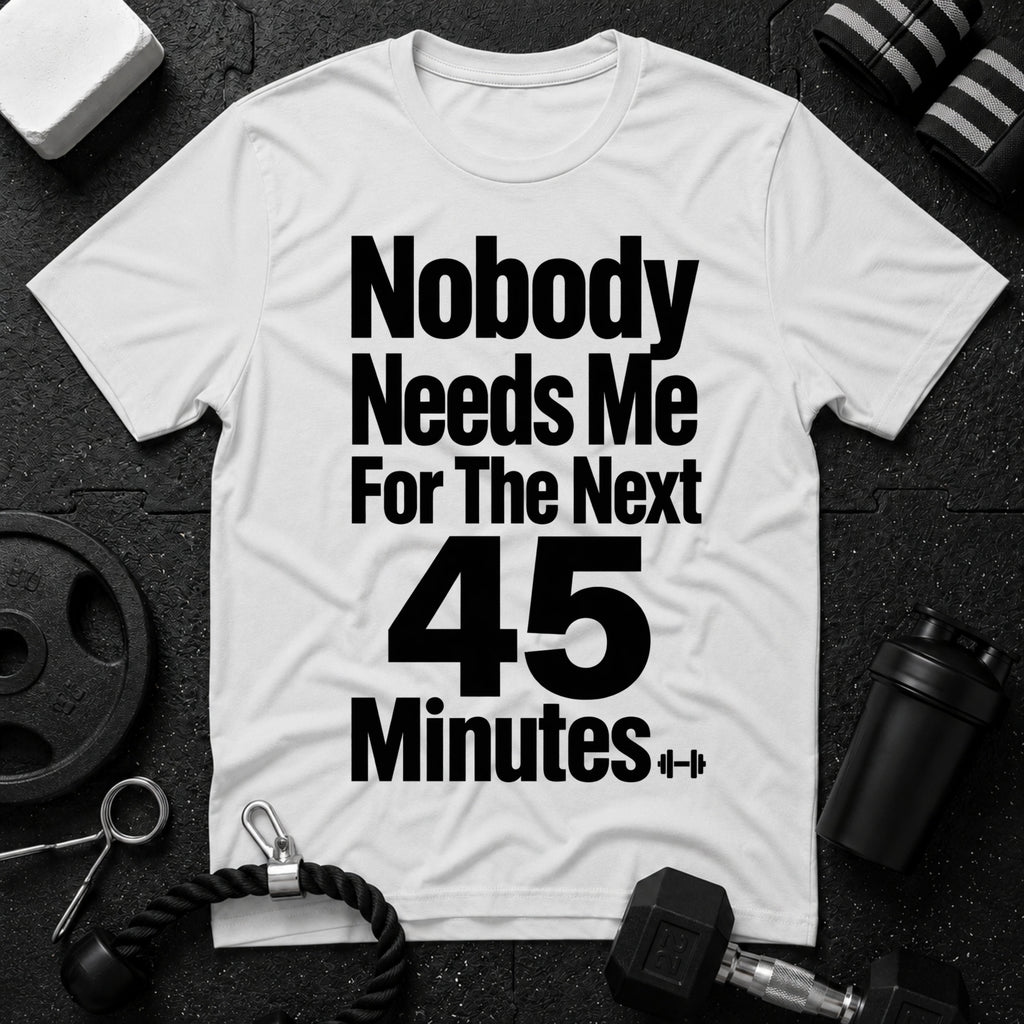 Nobody Needs Me T‑Shirt - White
