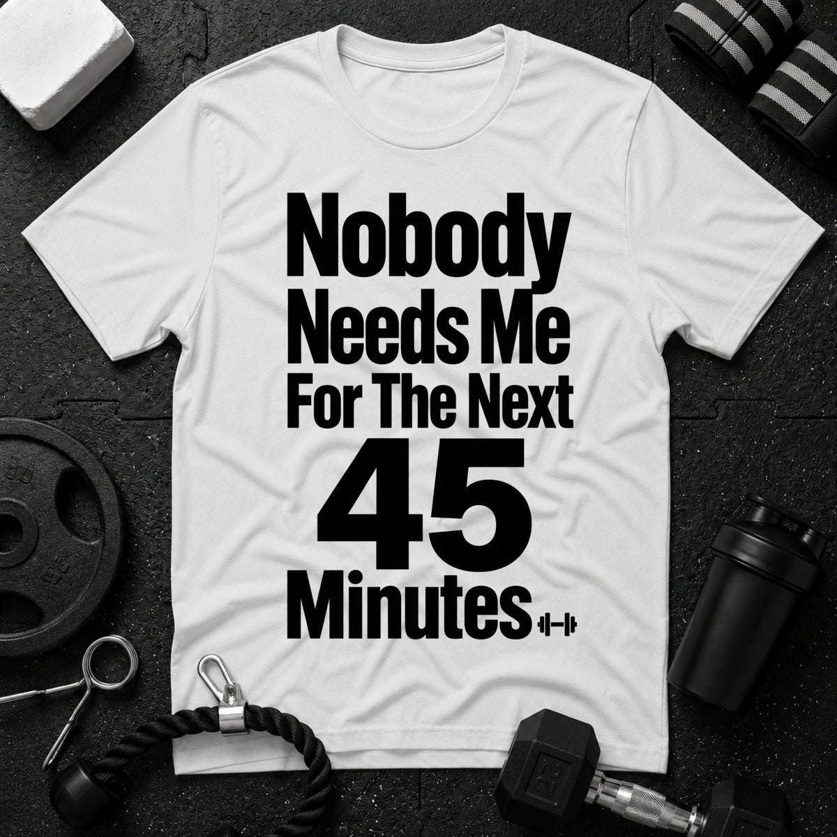 Nobody Needs Me T‑Shirt - White