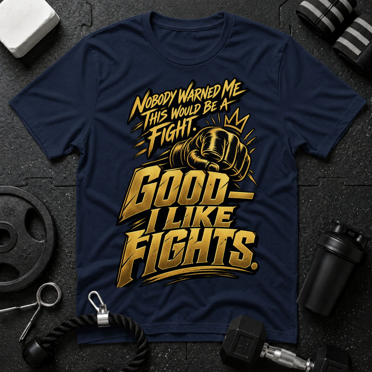 Nobody Warned Me T-Shirt - Navy