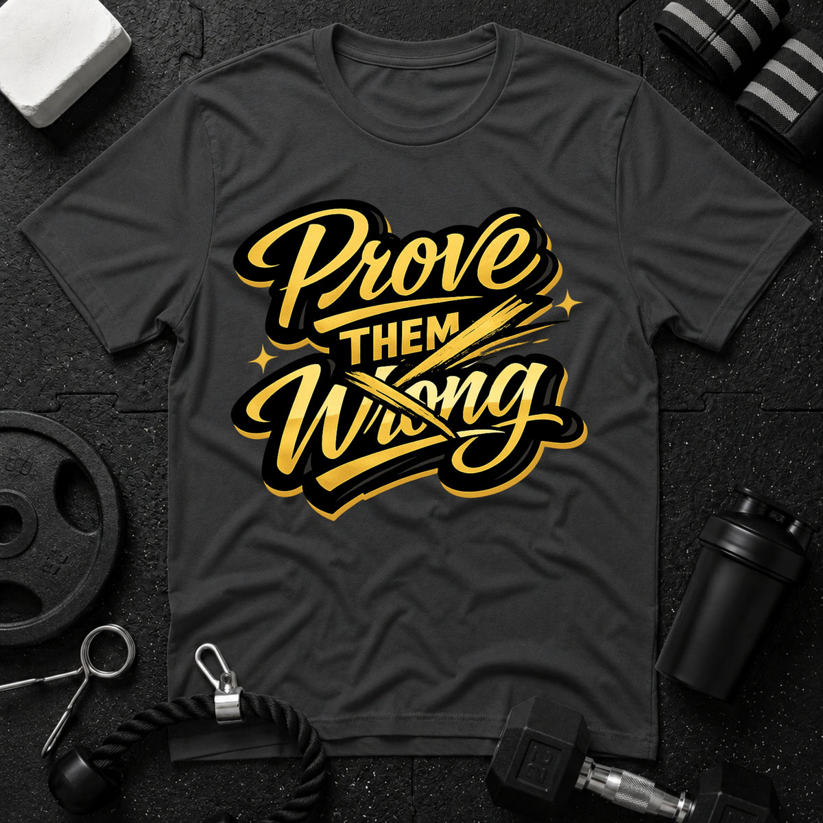 Prove Them Wrong T-Shirt - Dark Heather