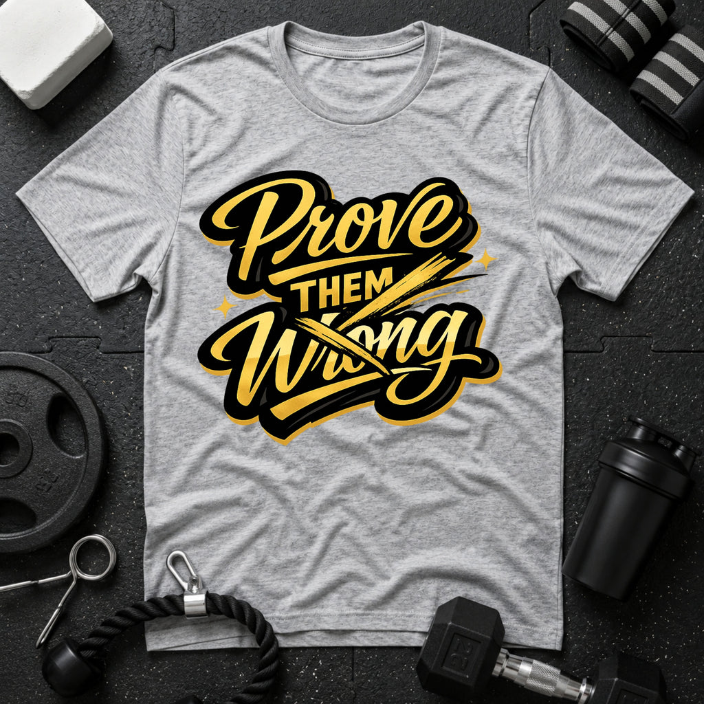 Prove Them Wrong T-Shirt - Sport Grey