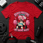 Bench Pressing to Impress My Anime Waifu