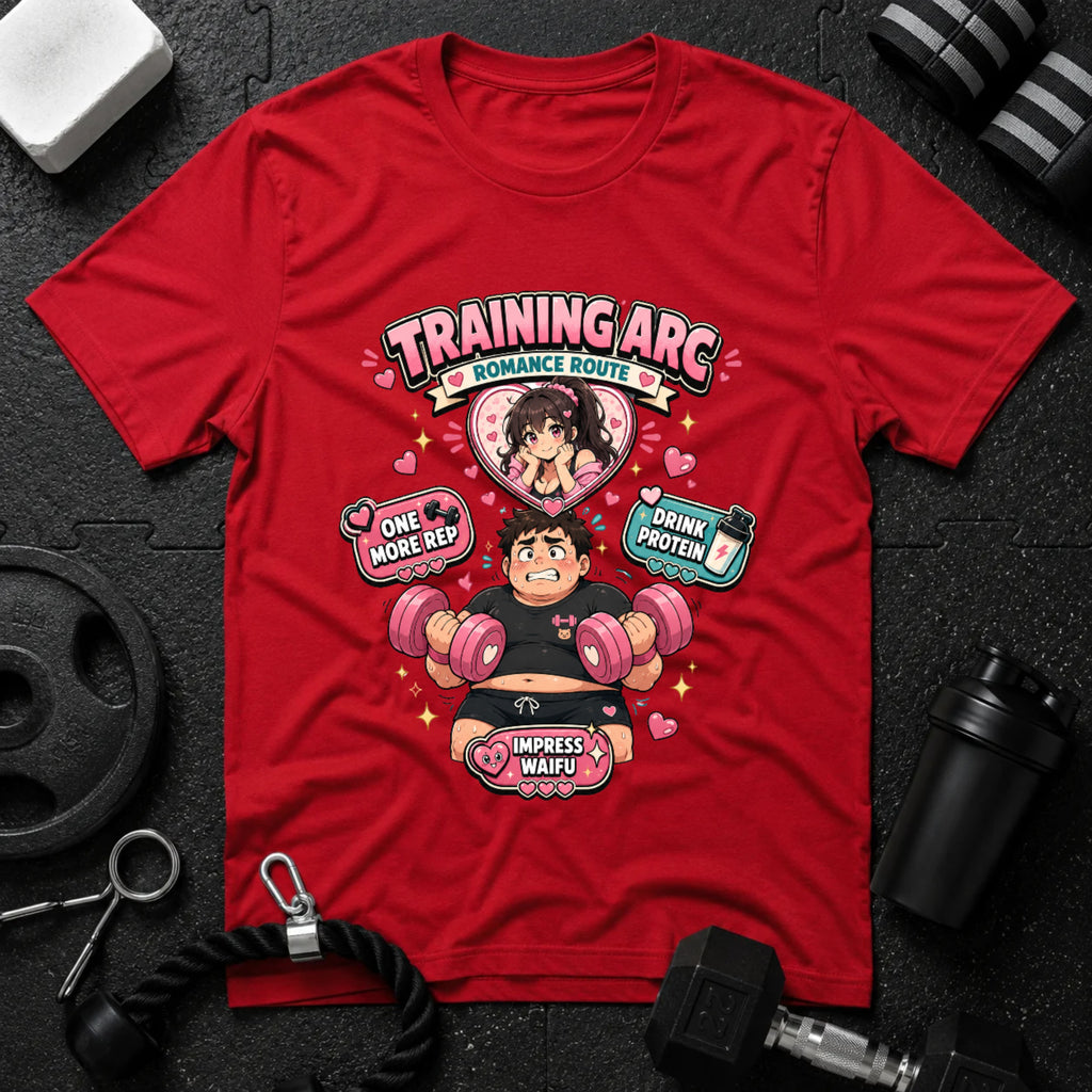 Training Arc Romance Route Anime  ("One More Rep / Drink Protein")