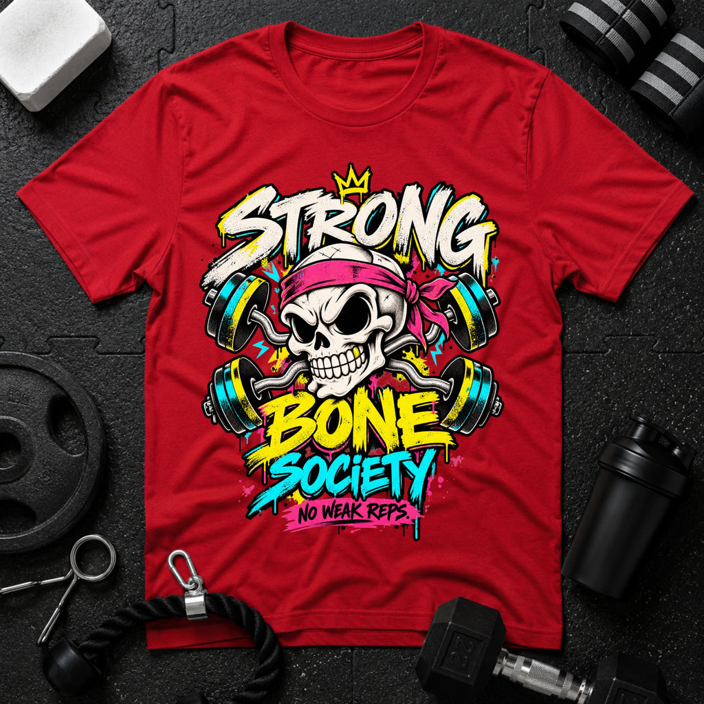 Strong Bone Society Skull T-Shirt