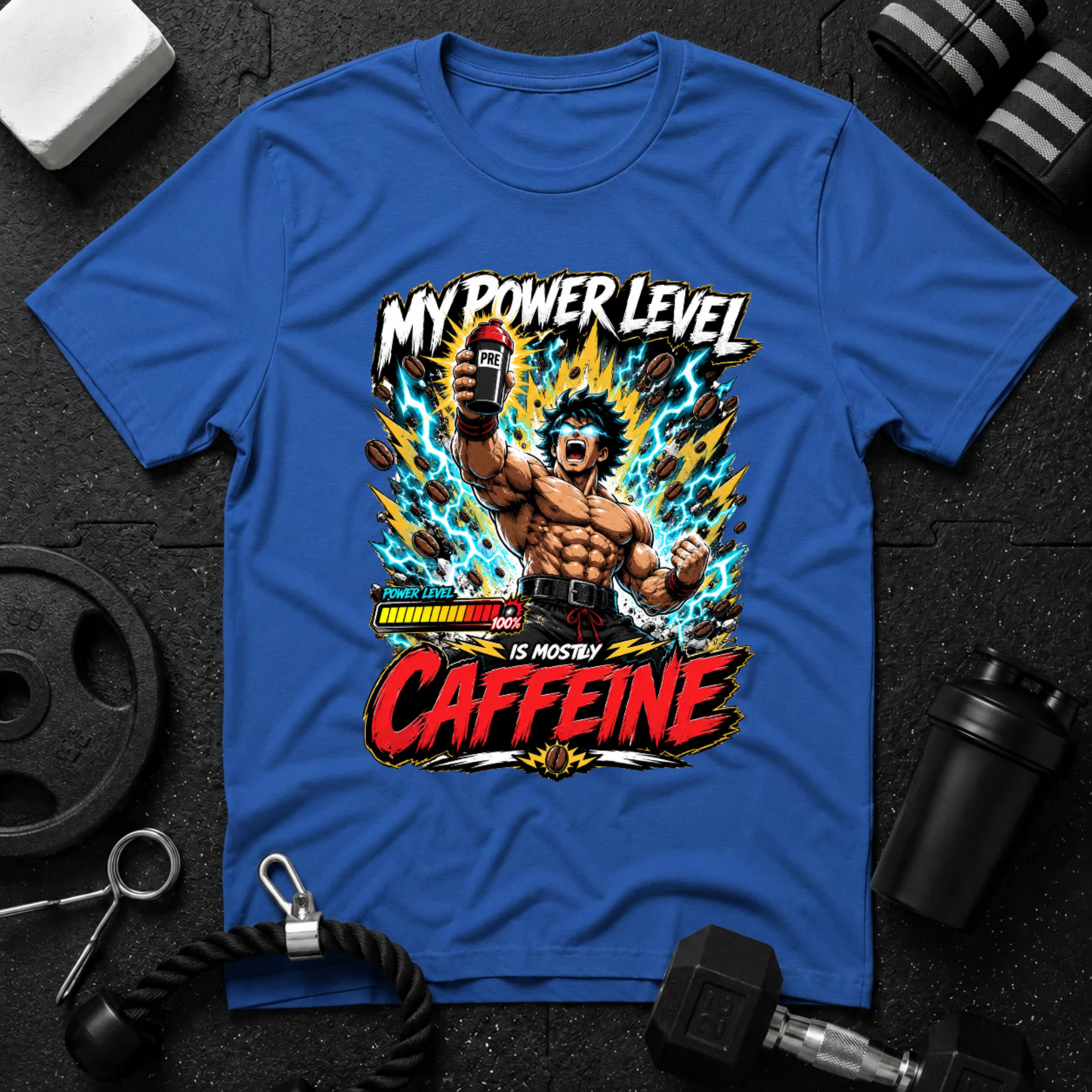 My Power Level Is 99% Caffeine