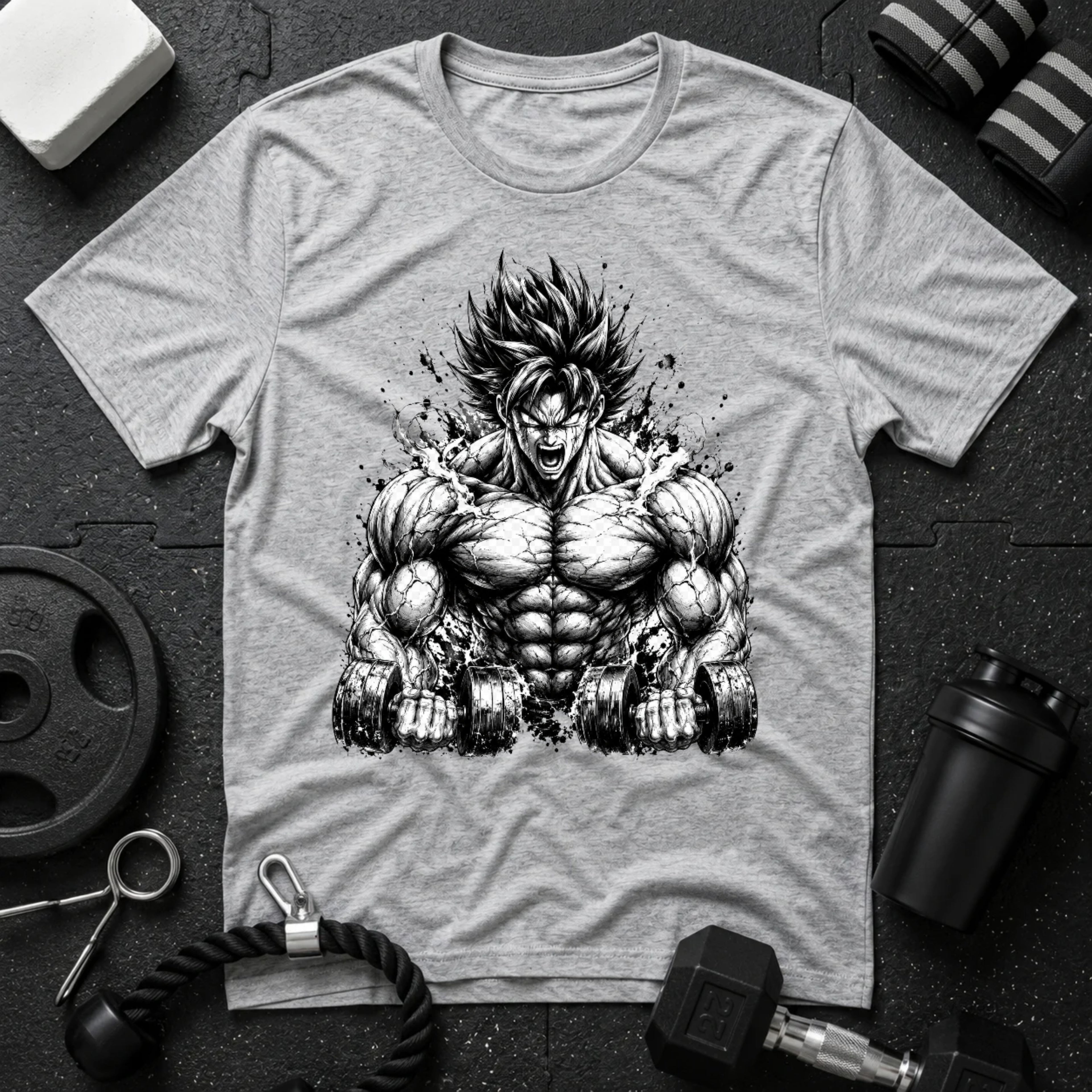 Anime Saiyan Rage Unleashed