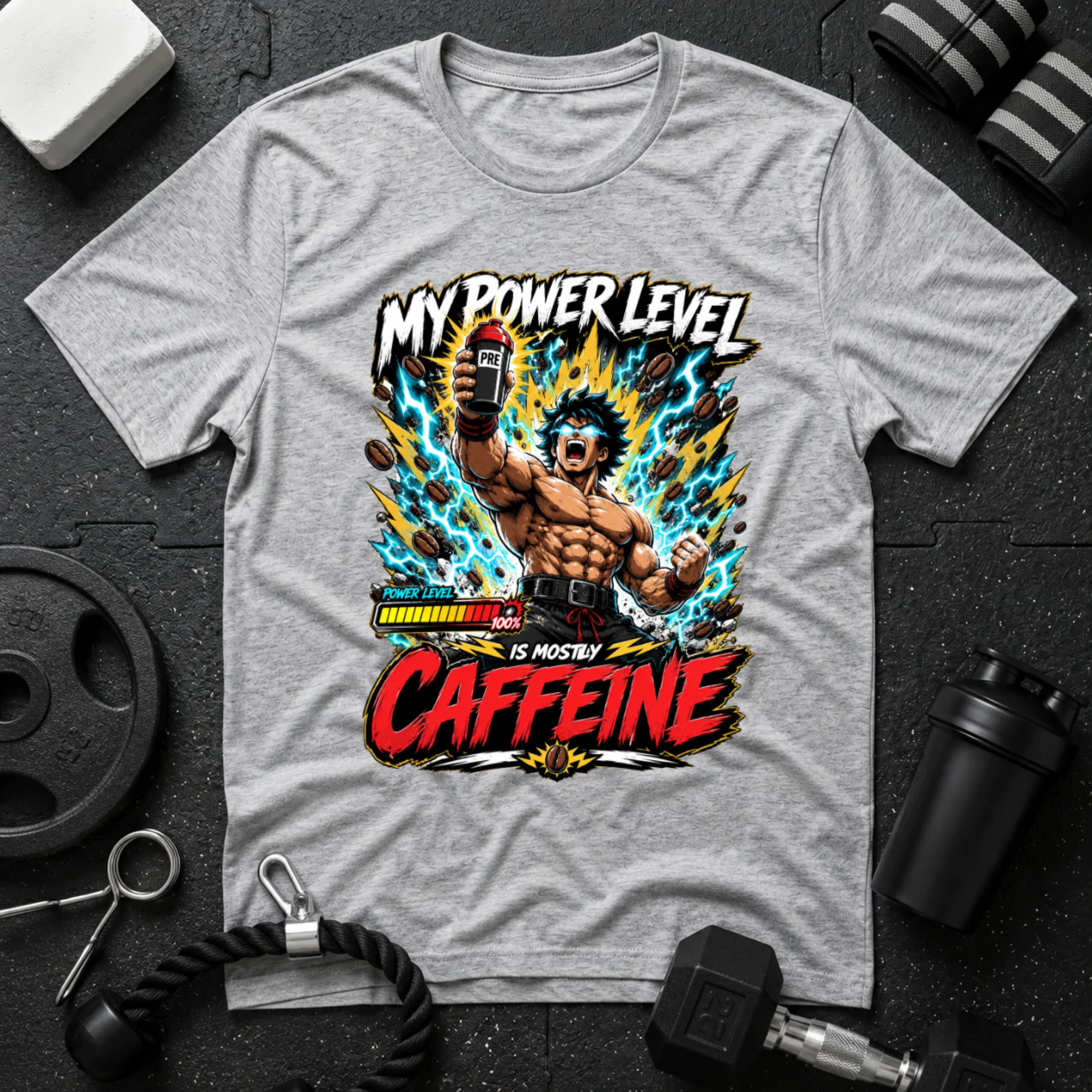 My Power Level Is 99% Caffeine