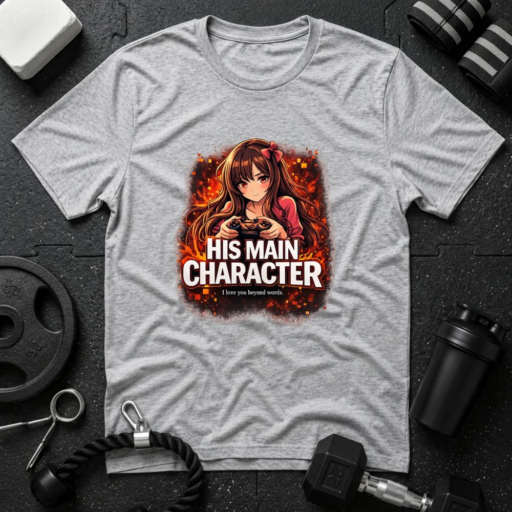 His Main Character Anime T-Shirt