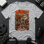 Deadlift Season Sport Grey T-shirt mockup