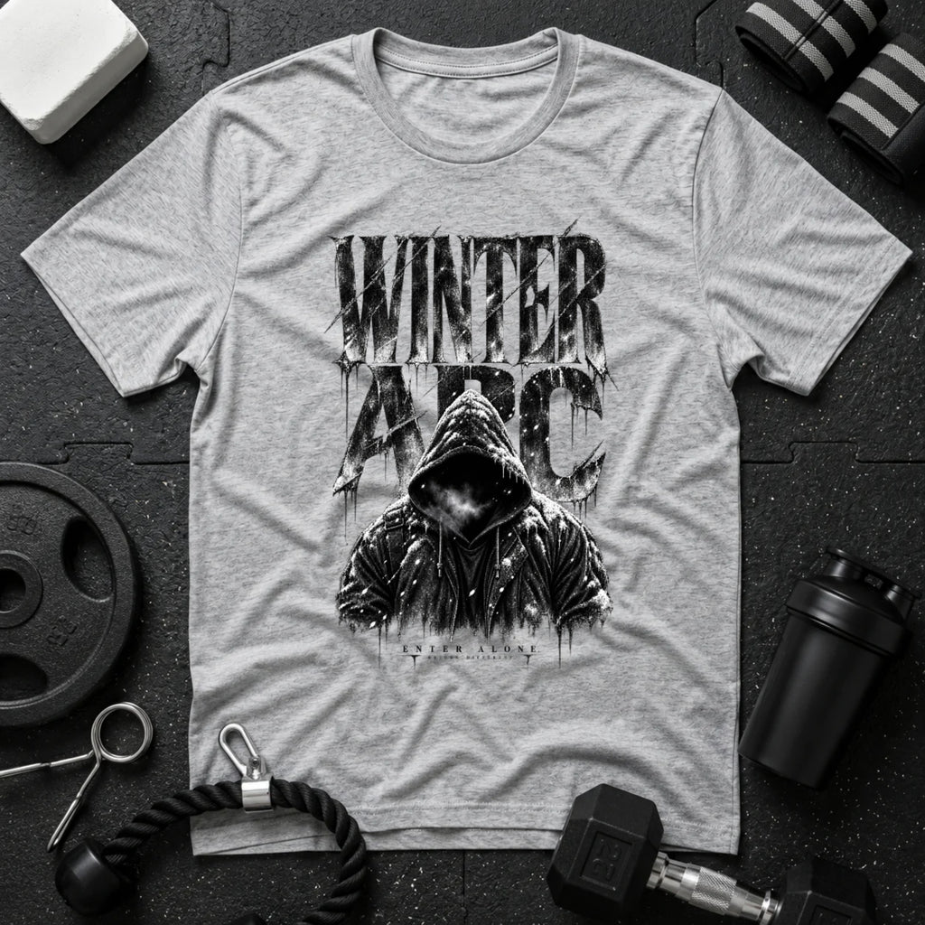 Enter Alone Sport Grey T-shirt mockup