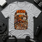 Feast Mode Sport Grey T-shirt mockup