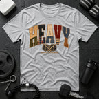 Heavy Sport Grey T-shirt mockup
