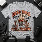 Still Training Sport Grey T-shirt mockup