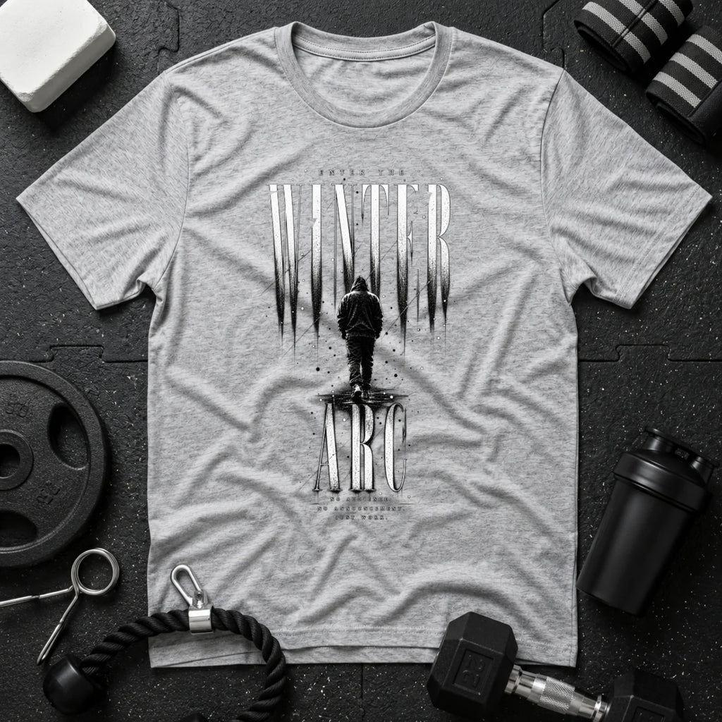Winter Arc Sport Grey T-shirt mockup