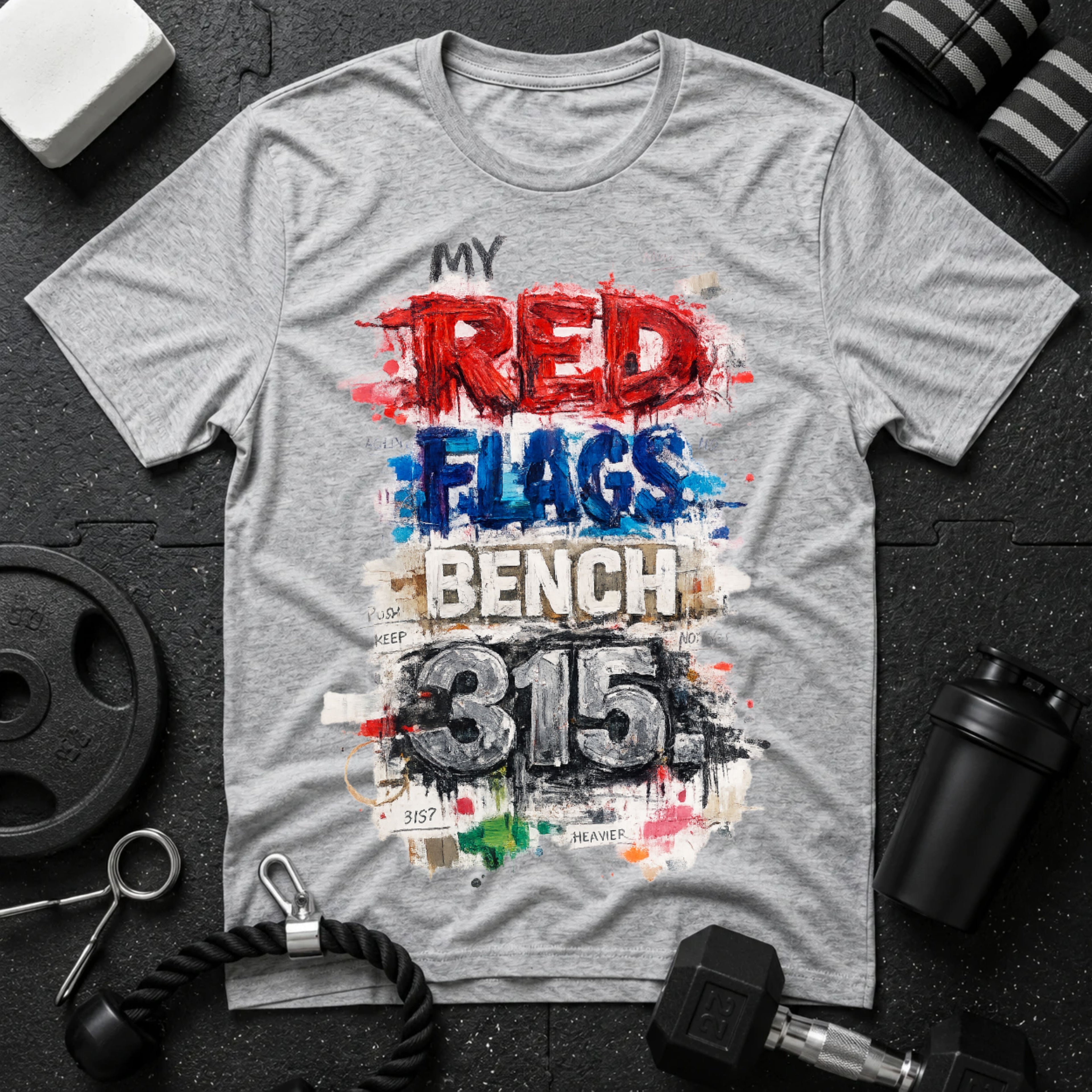 My Red Flags Bench 315