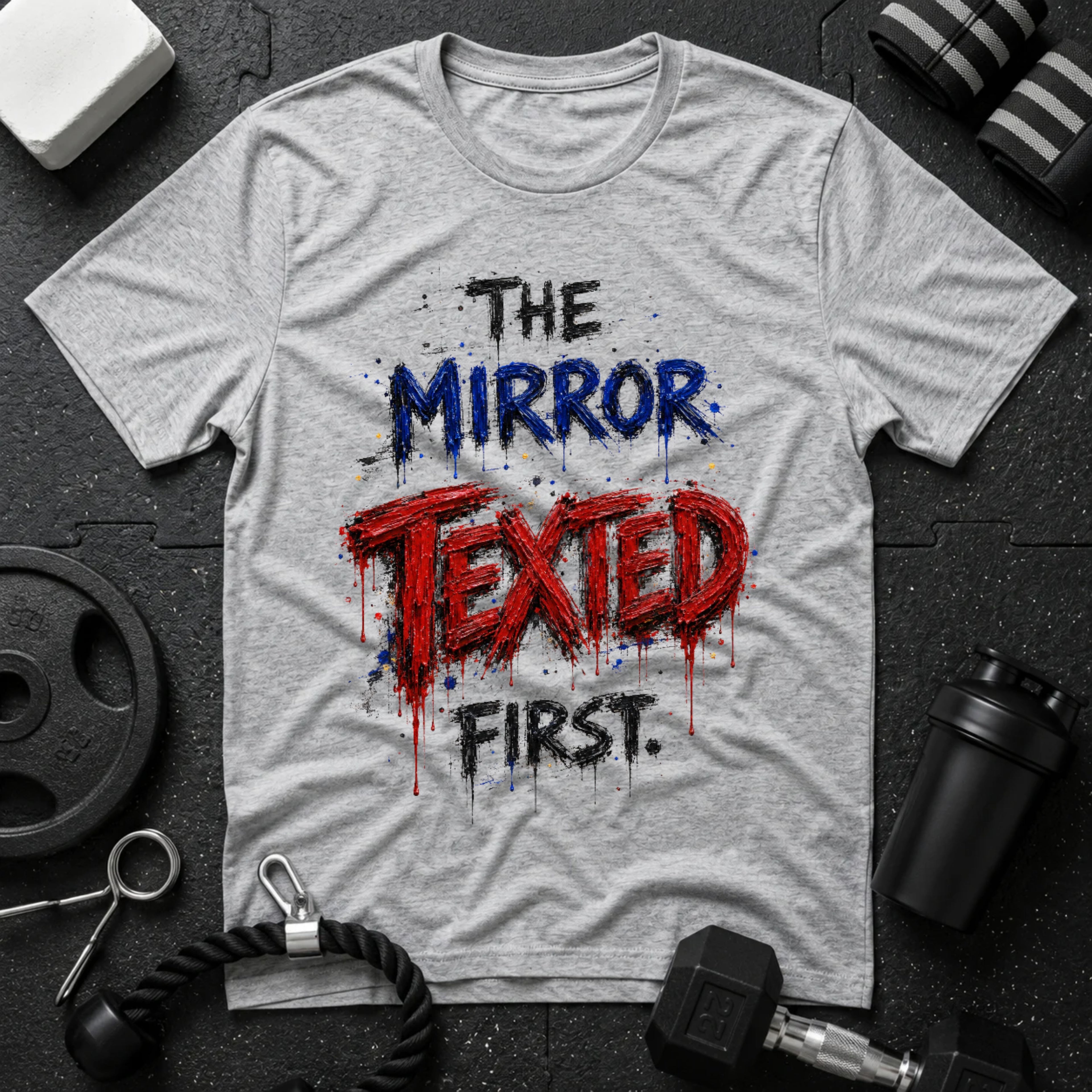 The Mirror Texted First