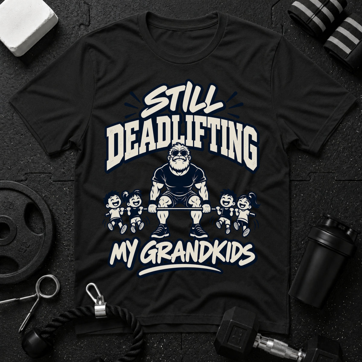 Still Deadlifting  T-Shirt - Black