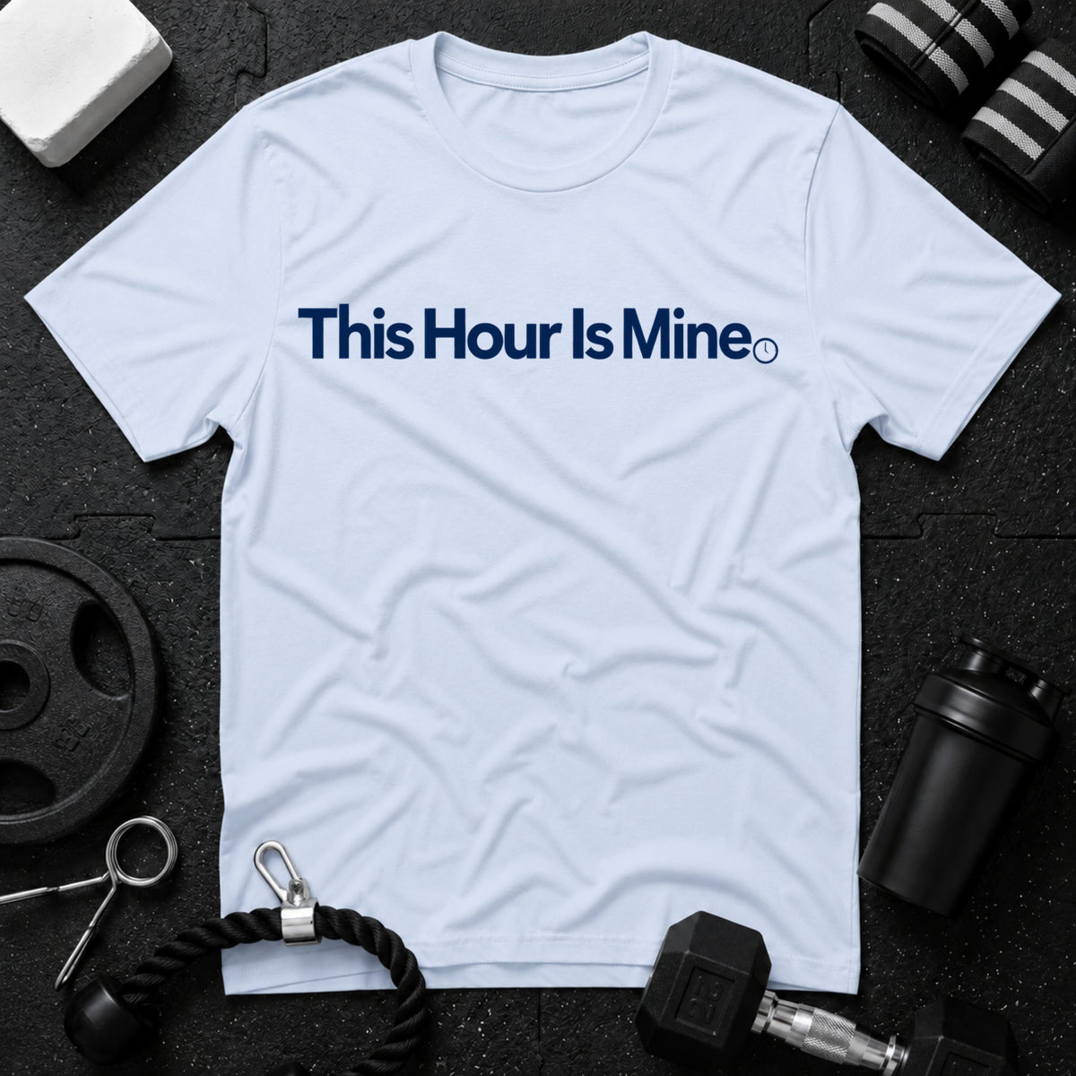 This Hour Is Mine T-Shirt - Light Blue