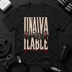 Unavailable Black T-shirt mockup