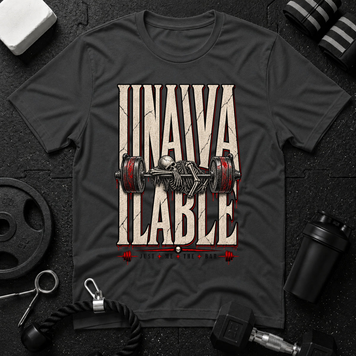 Unavailable Dark Heather T-shirt mockup