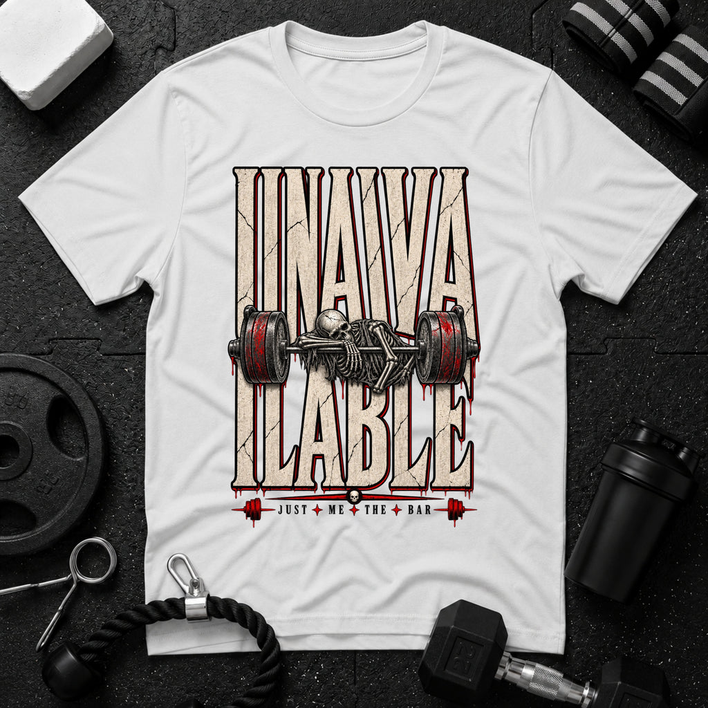 Unavailable White T-shirt mockup