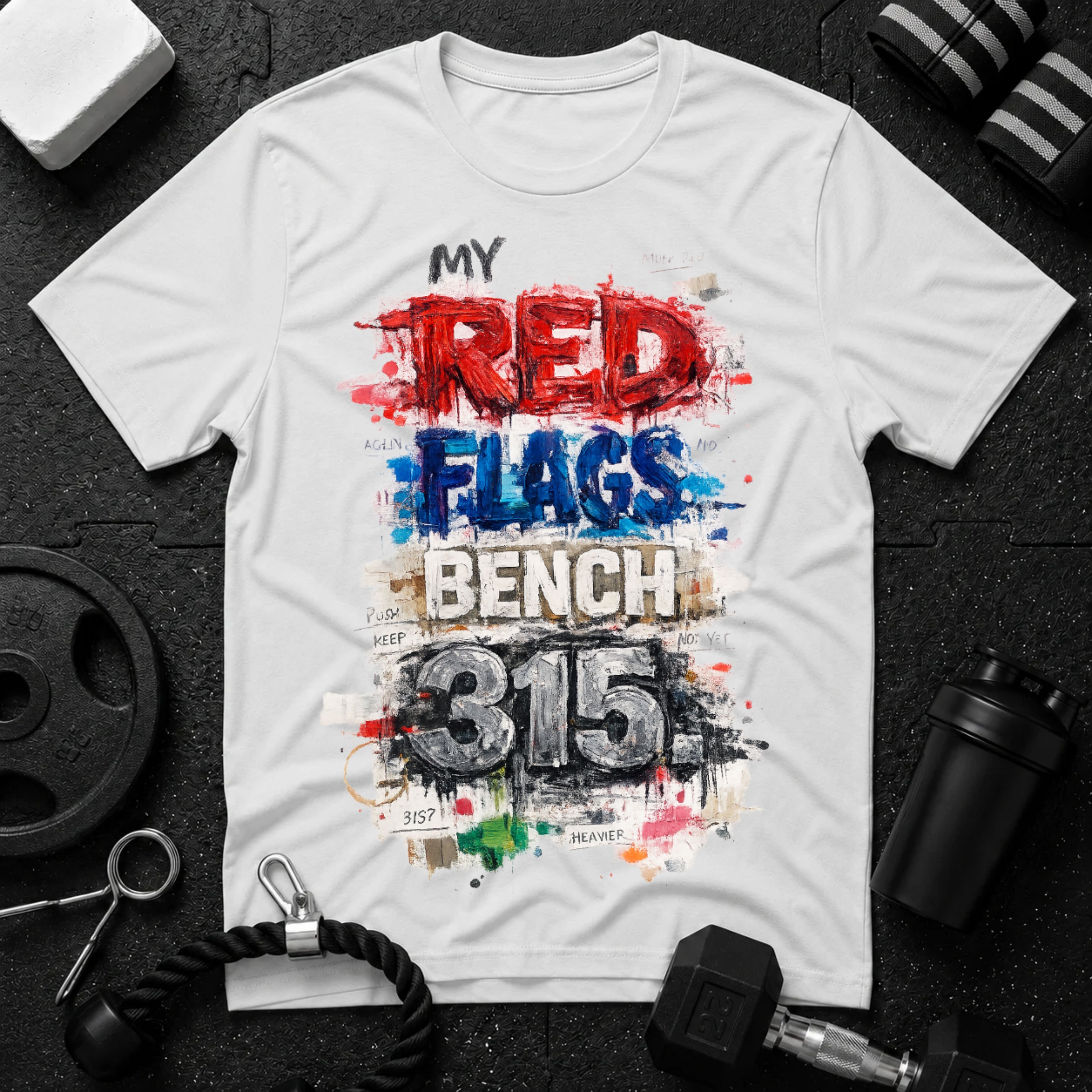 My Red Flags Bench 315