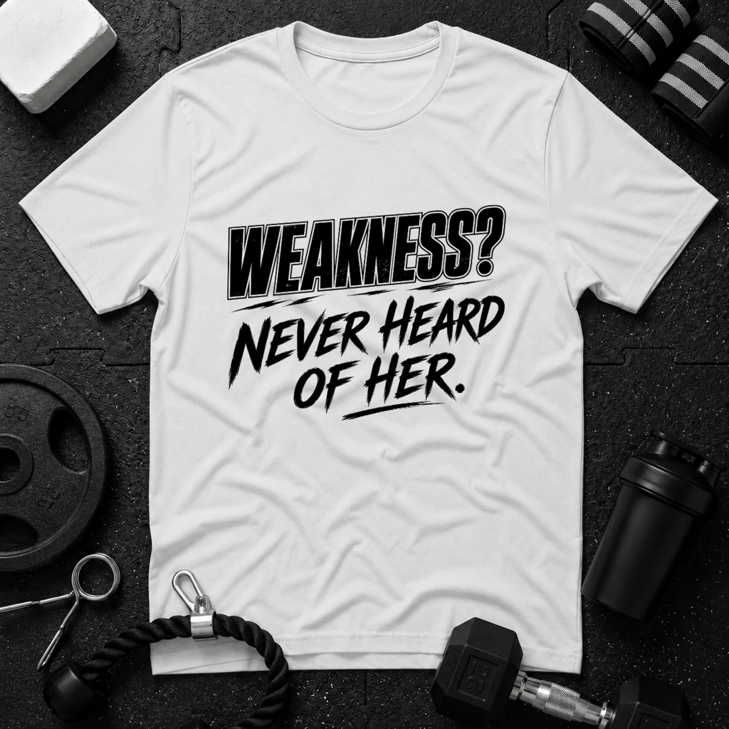 Weakness Never Heard of Her.