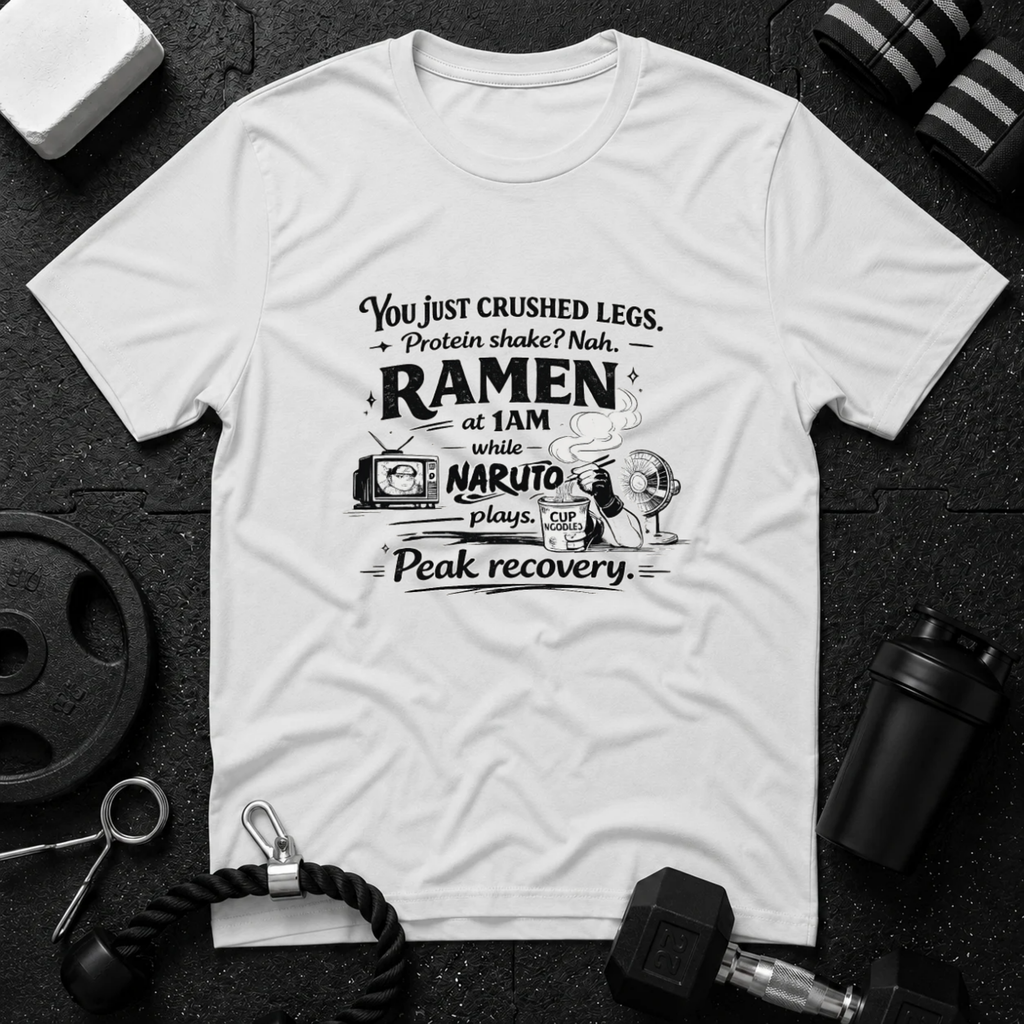 You Just Crushed Legs, Protein Shake? Nah. Ramen at 1AM
