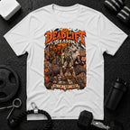 Deadlift Season White T-shirt mockup