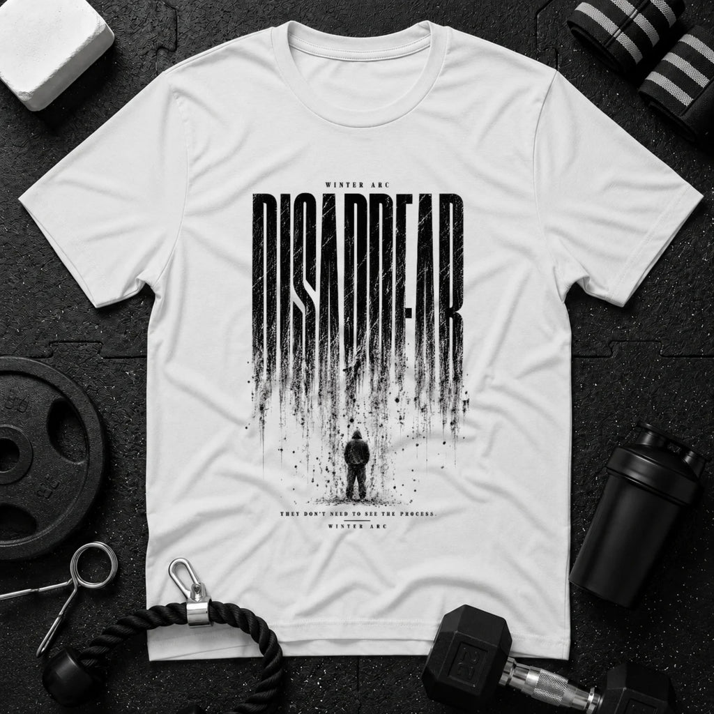 Dissapear White T-shirt mockup