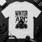 Enter Alone White T-shirt mockup