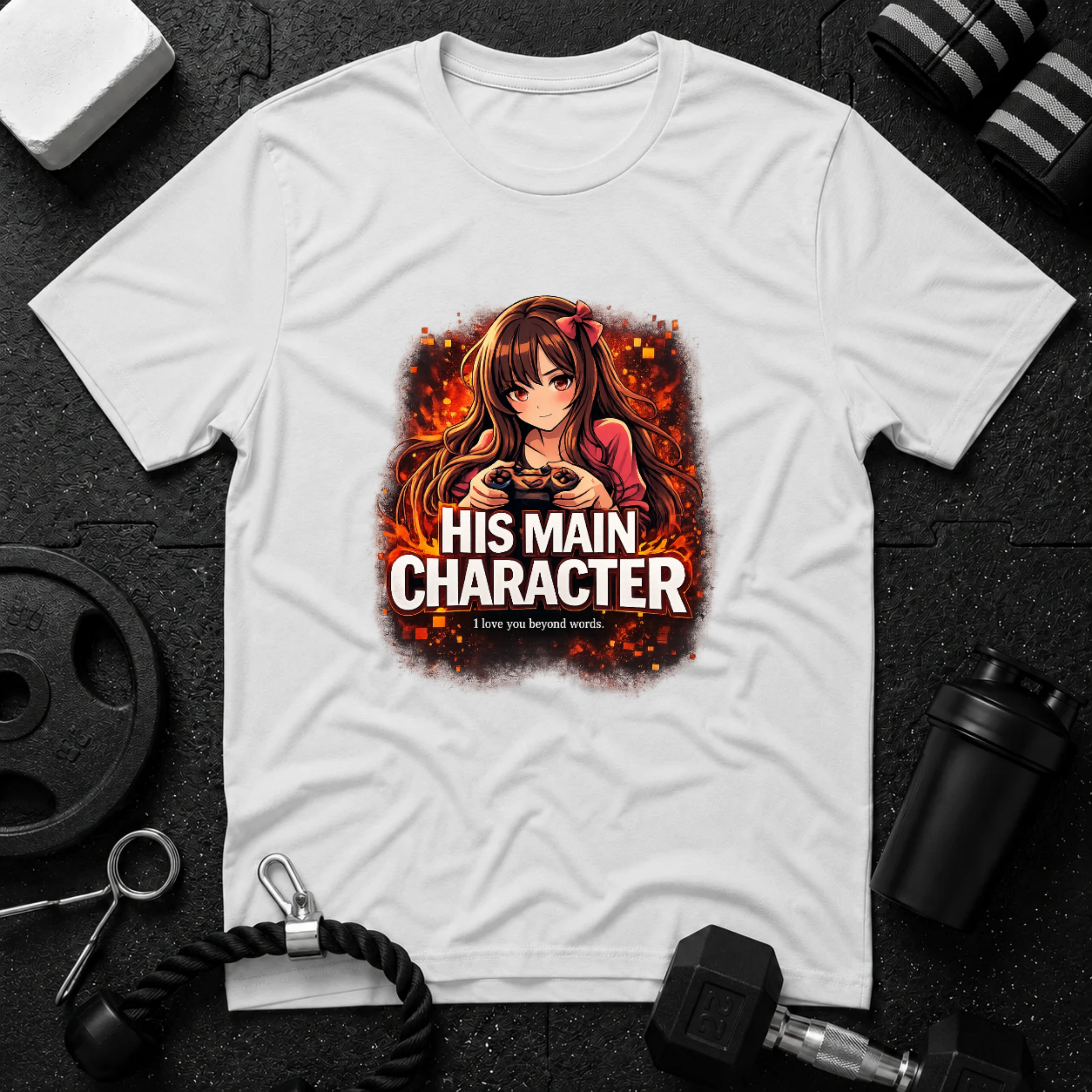His Main Character Anime T-Shirt