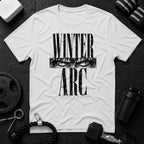 Winter Arc Silence White T-shirt mockup