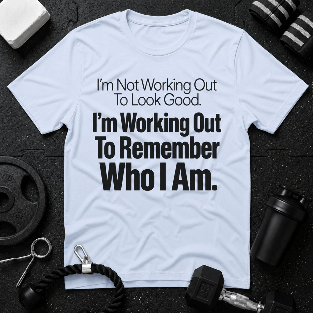 Who I Am T-Shirt - Light Blue