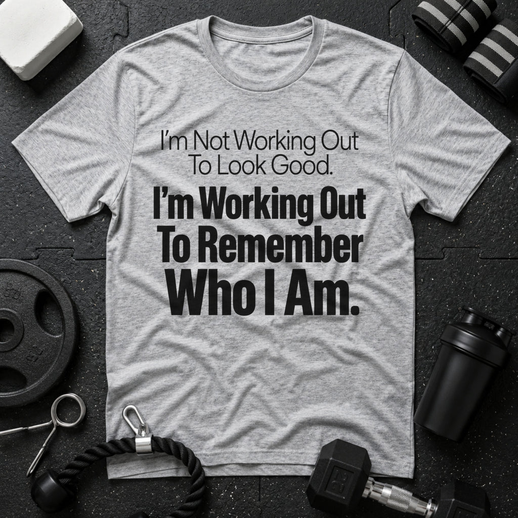 Who I Am T-Shirt - Sport Grey