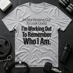 Who I Am T-Shirt - Sport Grey
