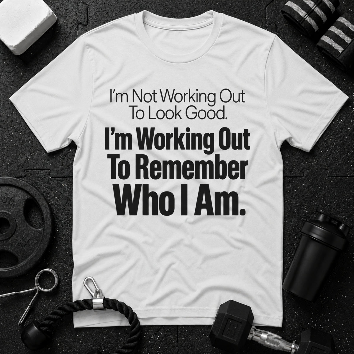 Who I Am T-Shirt - White