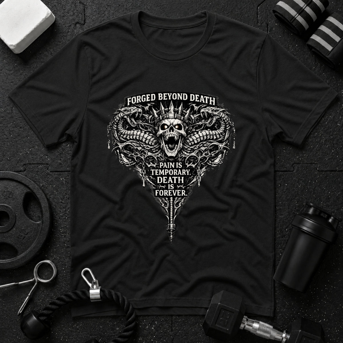 Pain is temporary death is forever