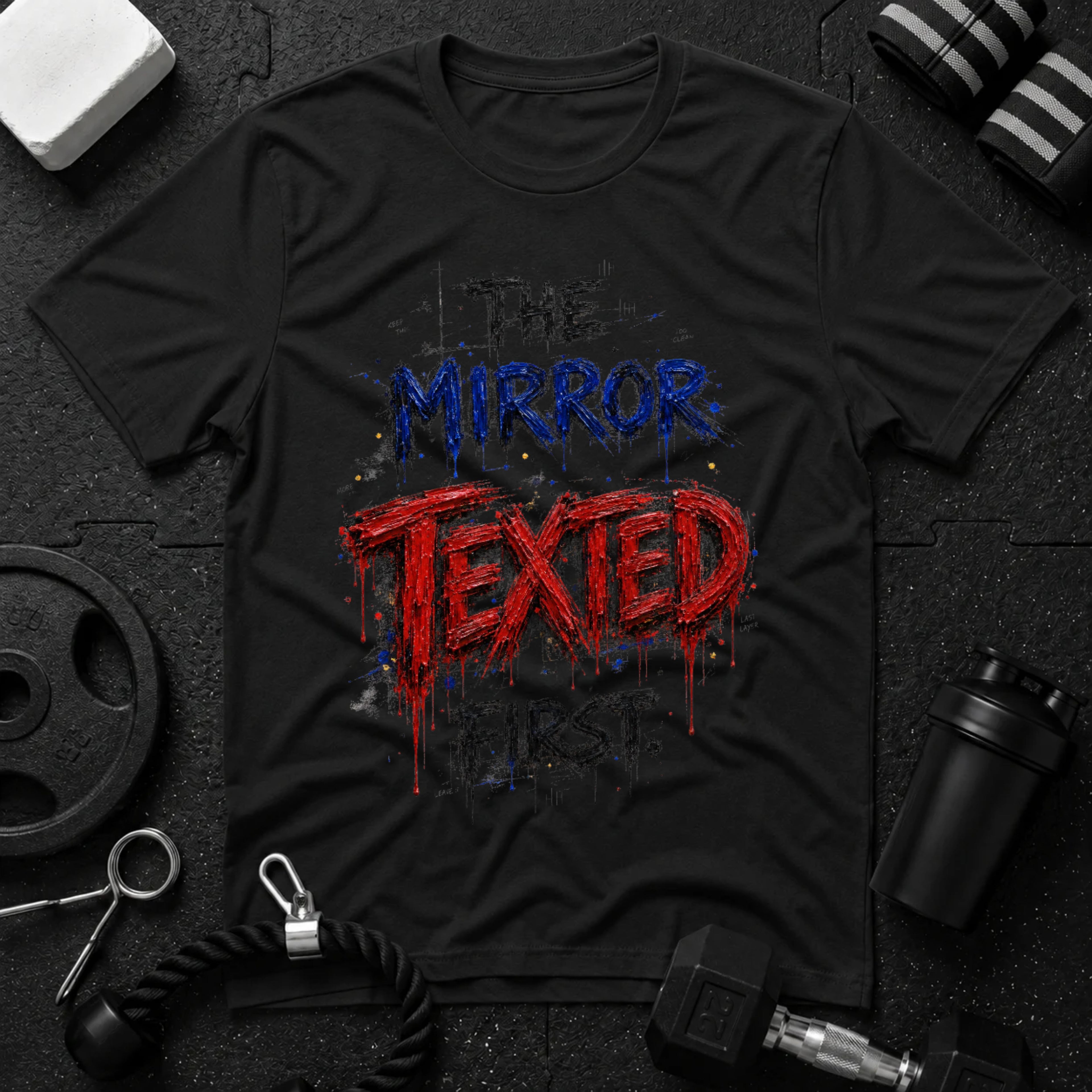 The Mirror Texted First