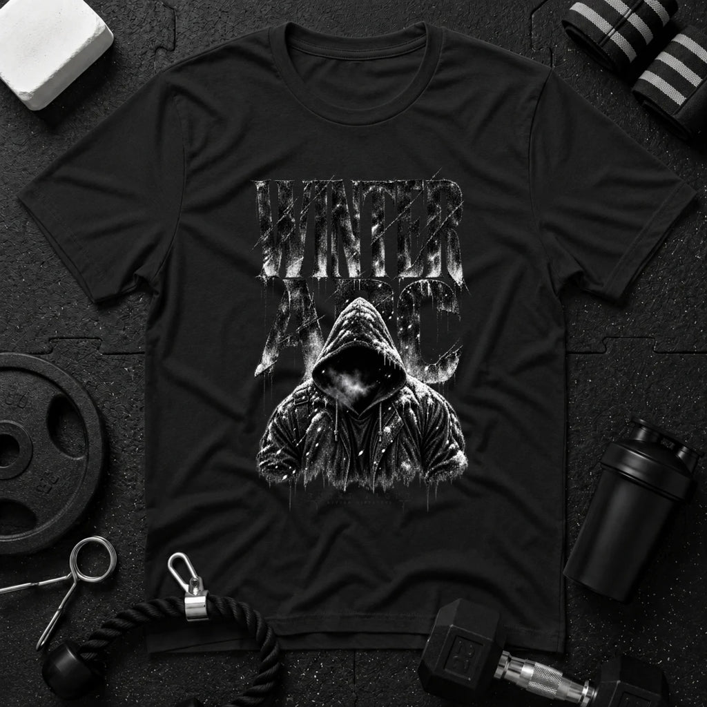 Enter Alone Black T-shirt mockup